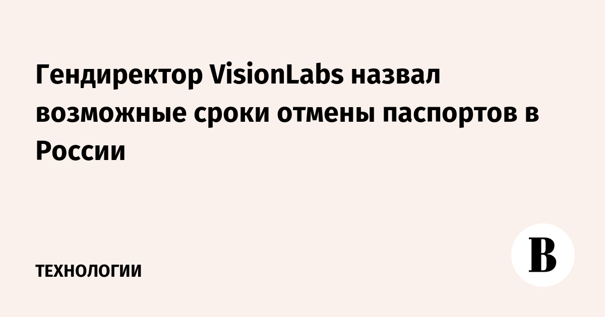  VisionLabs       