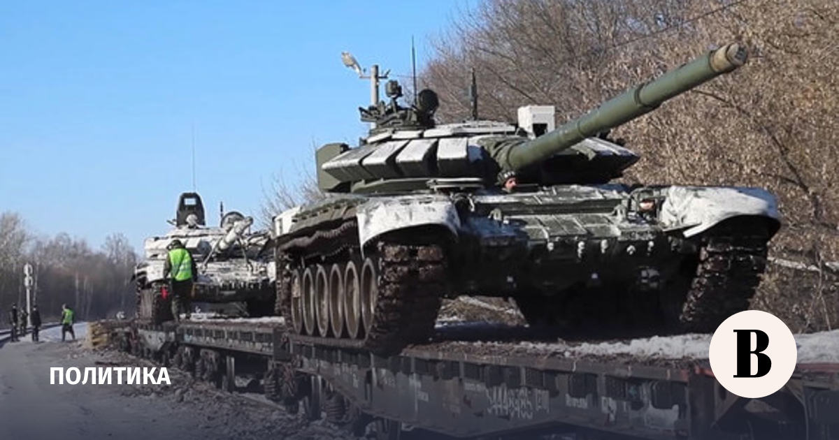 The first units of Russian troops returned to their garrisons after the exercises