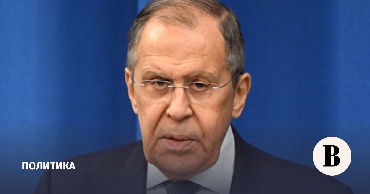 Lavrov announced the need to liberate the territory of new regions of Russia
