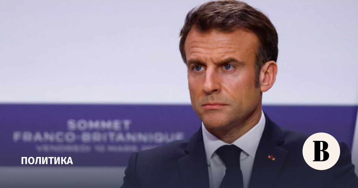 Macron: Paris and London intend to help Kyiv launch a counteroffensive