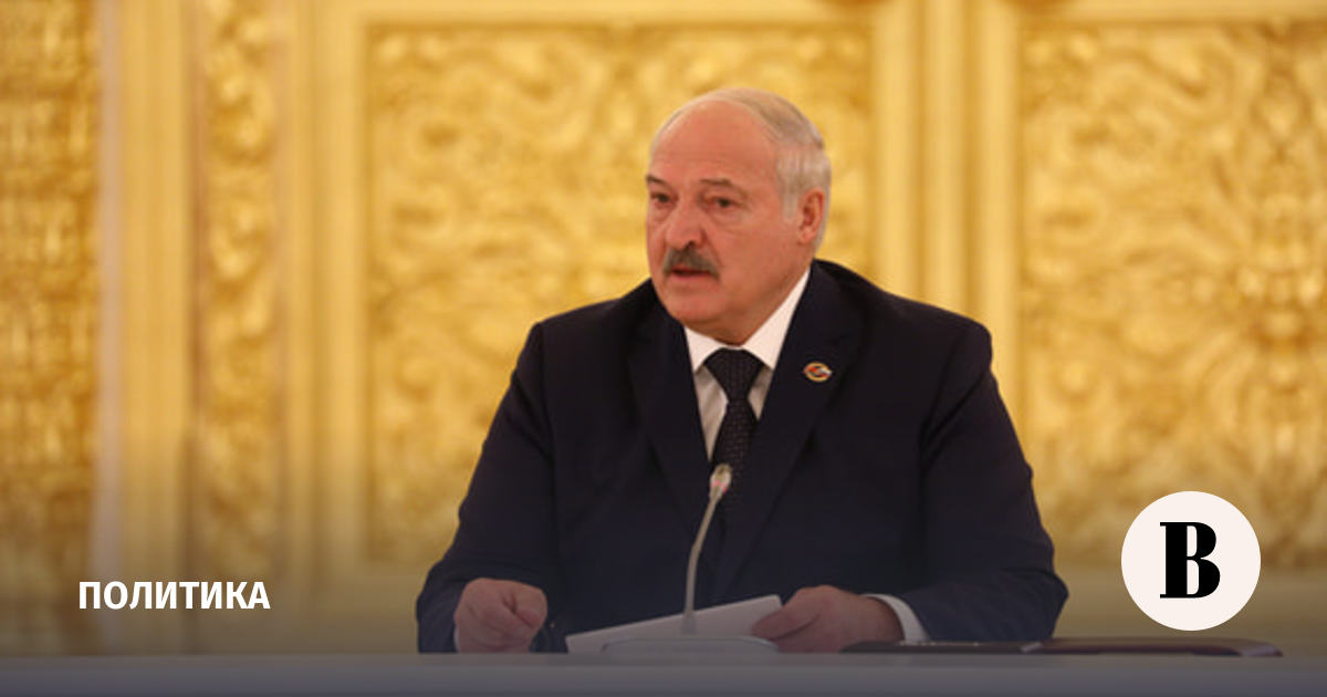 Lukashenko spoke about the beginning of the movement of nuclear weapons to Belarus