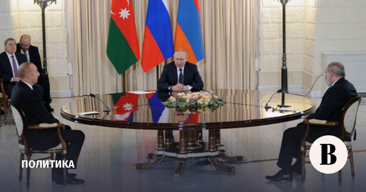 Putin met with Aliyev and Pashinyan in the Kremlin