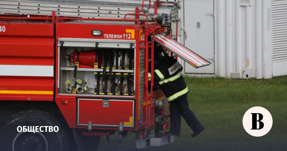 В Люберцах загорелась строительная база - Ведомости