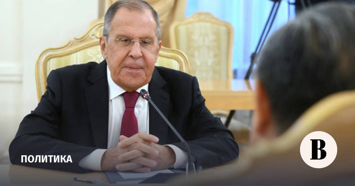 Negotiations between Lavrov and the Chinese Foreign Minister began in Moscow