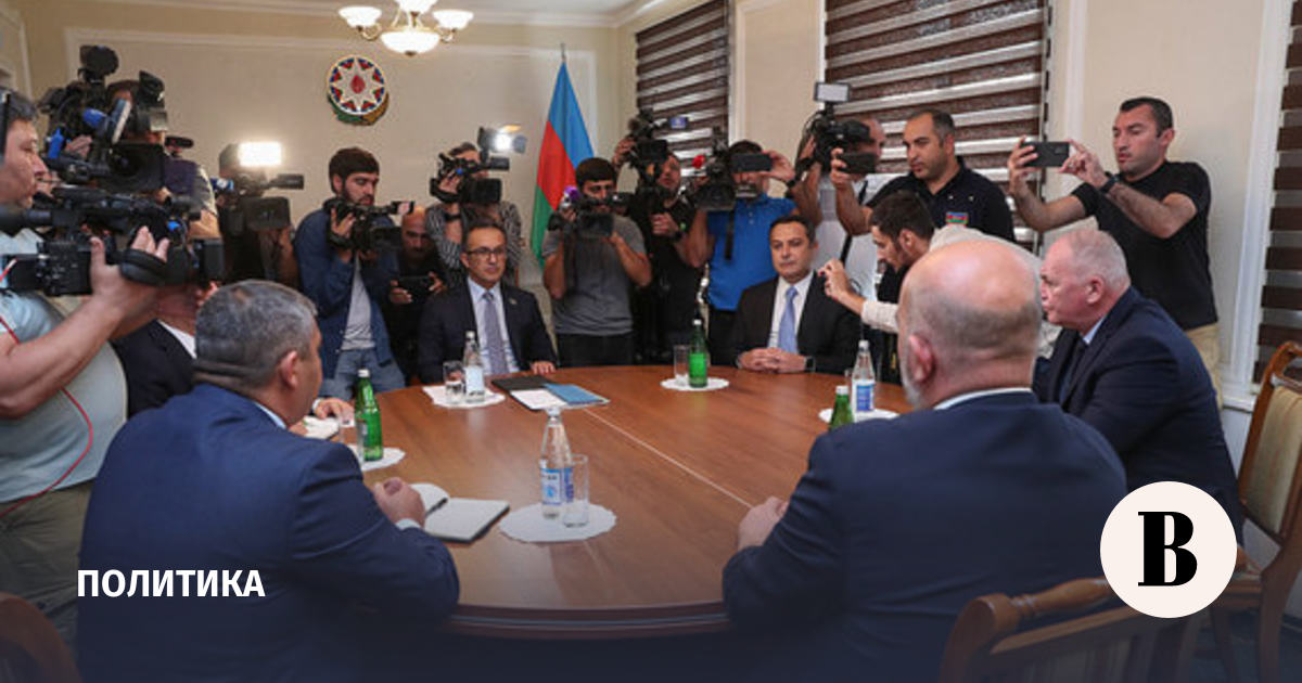 Representatives of the Armenians of Karabakh met with the authorities of Azerbaijan