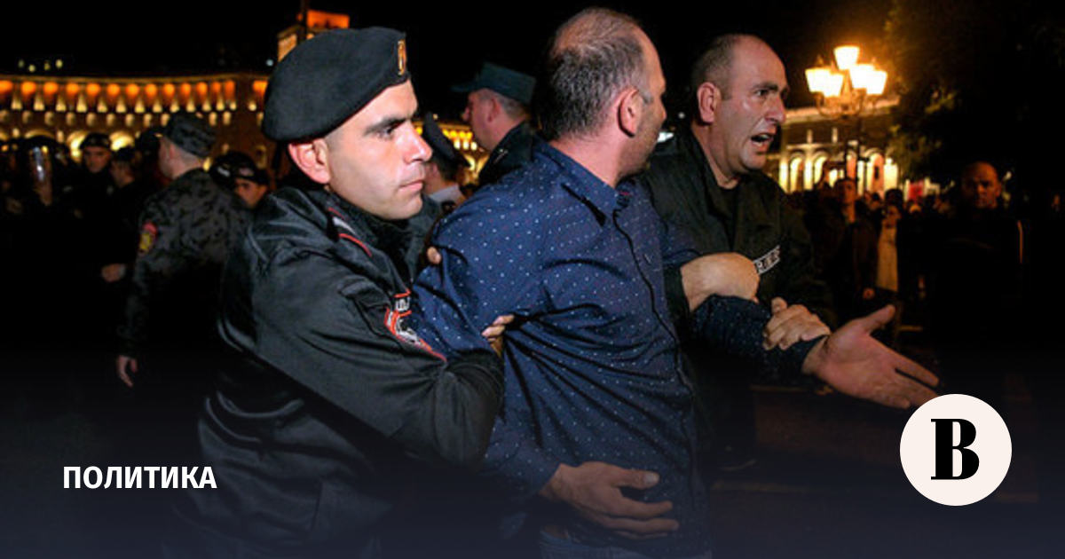 In Yerevan, police detained 26 protesters