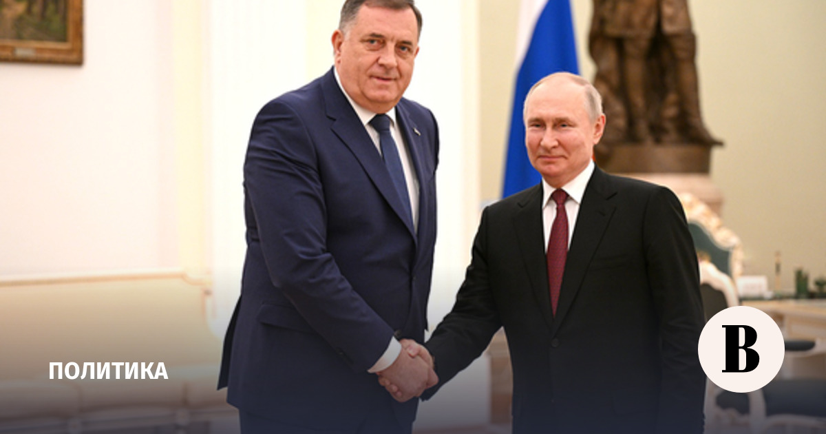 The President of Republika Srpska intends to meet with Putin in October-November