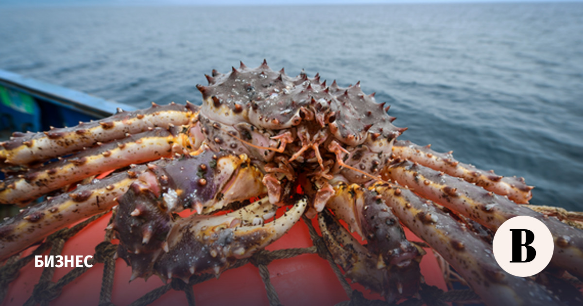 Rosrybolovstvo sold rights to catch crab for 66 billion rubles