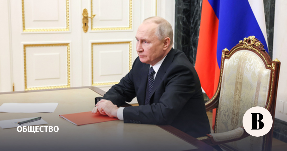 Путин на встрече с Коковым призвал заботиться о детях участников спецоперации