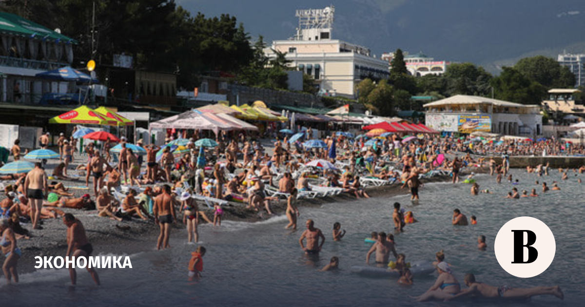 They want to increase the flow of tourists to Crimea to 6.5 million tourists in 2024