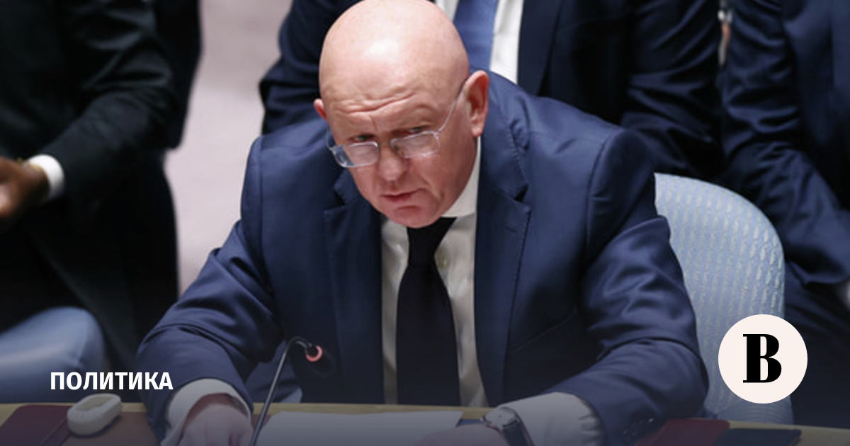 Nebenzya pointed out US double standards regarding Syria and Israel
