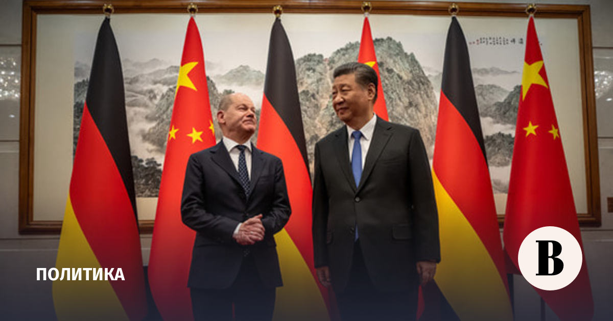 The leaders of China and Germany remembered the advantages of cooperation