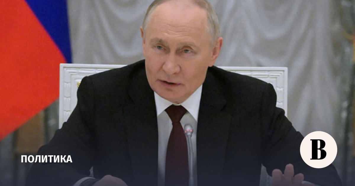 Путин назвал творческую работу самой приятной