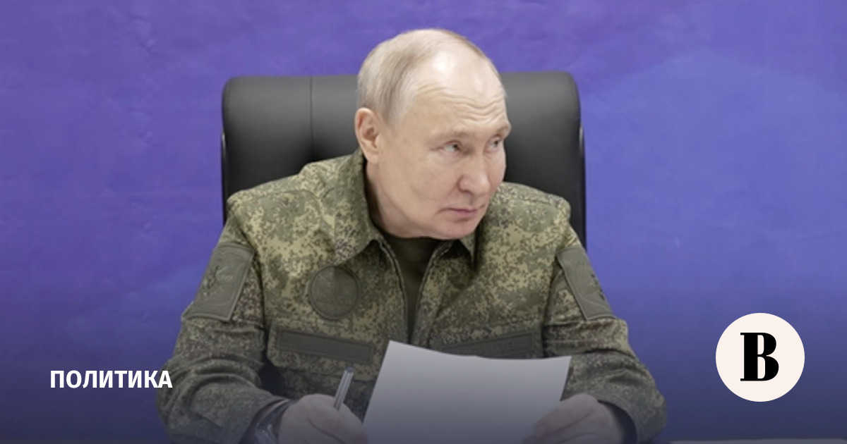 Путин: ВСУ не способны реагировать на темпы наступления российских войск