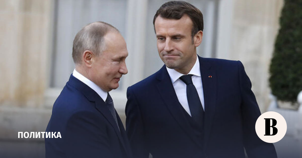 Песков: разговор Путина с Макроном до конца недели не планируется