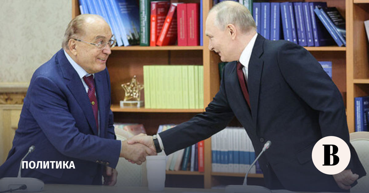 Путин поздравил ректора МГУ Садовничего с 87-летием