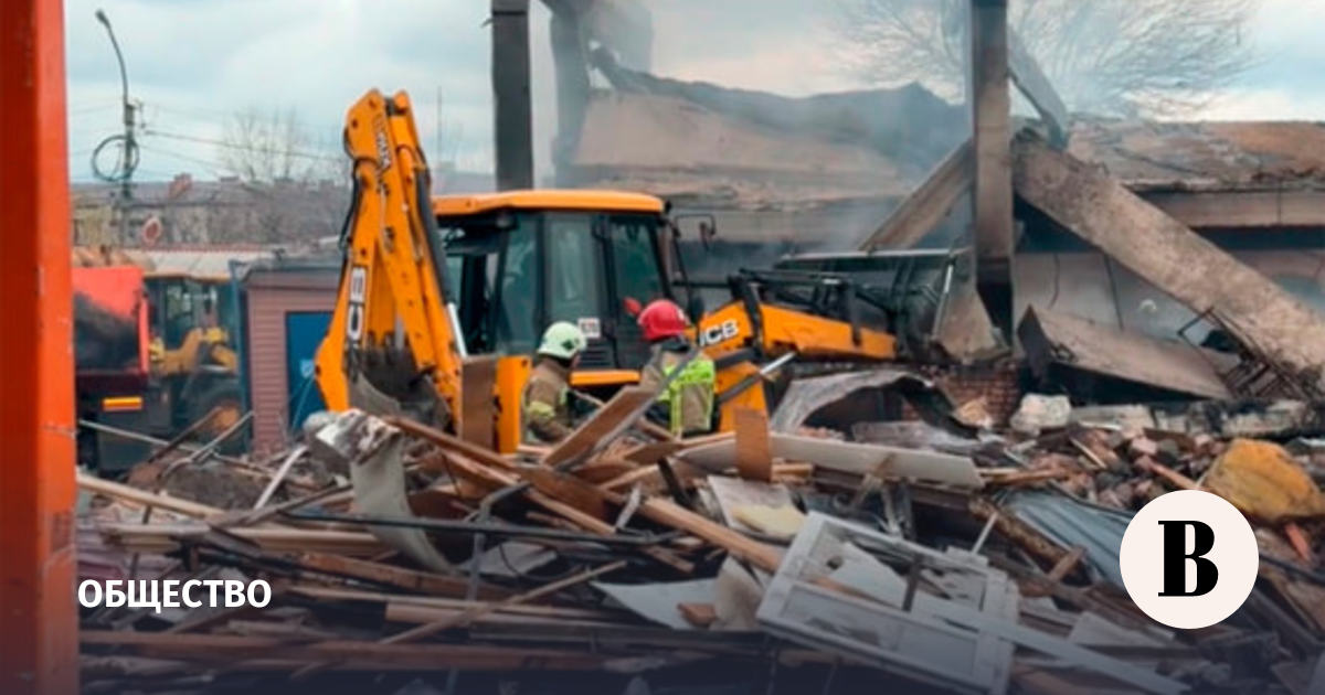 Разбор завалов на месте ЧП во Владикавказе прервали из-за риска обрушения здания