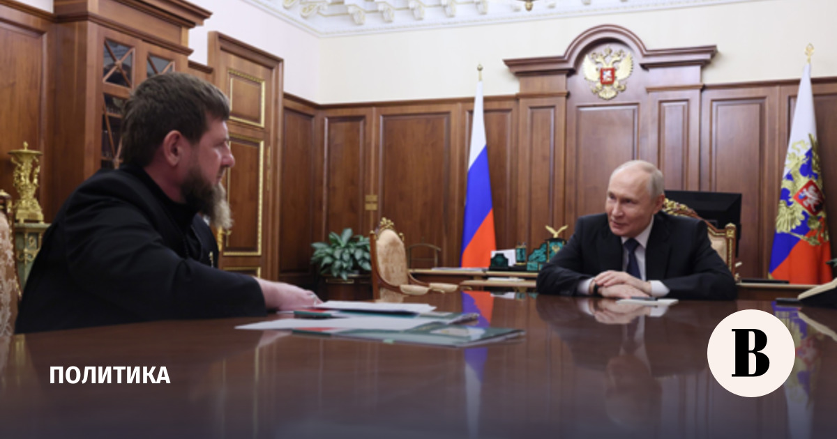 Путин обсудил с Кадыровым подготовку к выборам в Чечне