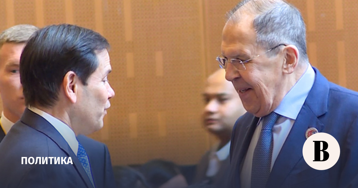 Лавров назвал странными слова Рубио о неготовности РФ к переговорам по Украине