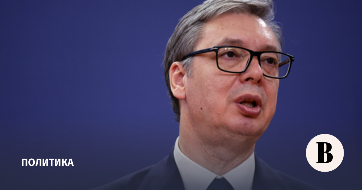 Вучич заявил о возможном выдвижении на пост премьера Сербии