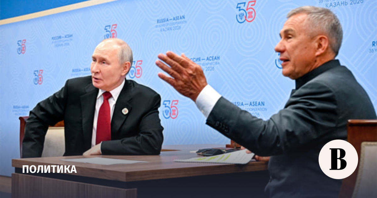 Путин провел встречу с главой Татарстана Миннихановым