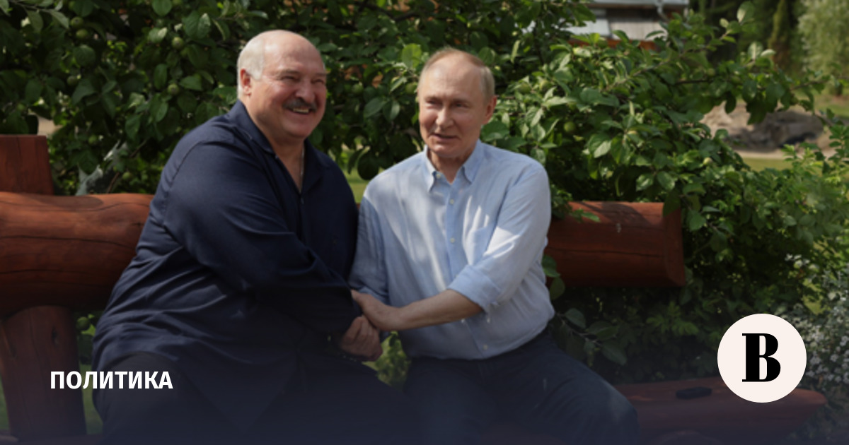 Путин и Лукашенко продолжили общение на Валдае в формате тет-а-тет