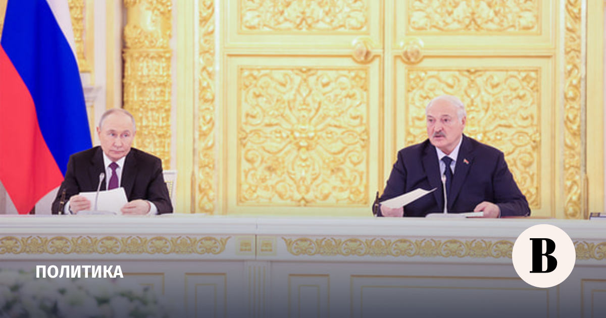 Путин поздравил Лукашенко с днем независимости Белоруссии