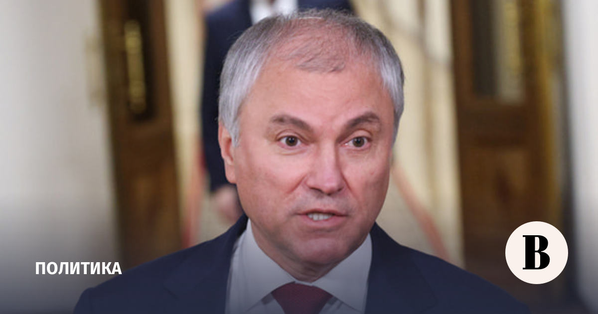 Володин призвал не паниковать из-за топлива, чтобы не «играть на руку» врагу