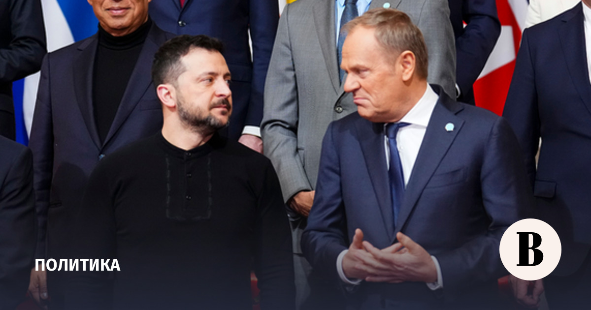 Зеленский прибыл на встречу с Туском после скандала вокруг героизации нацистов
