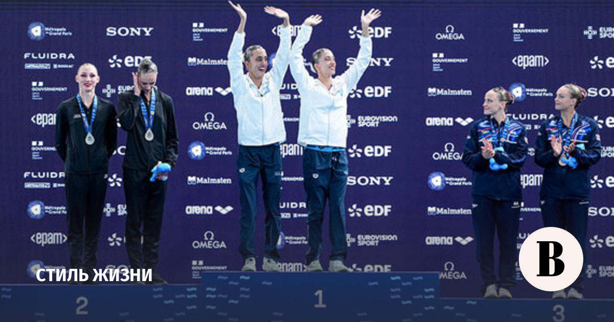 Российские синхронистки выиграли золото в групповой программе