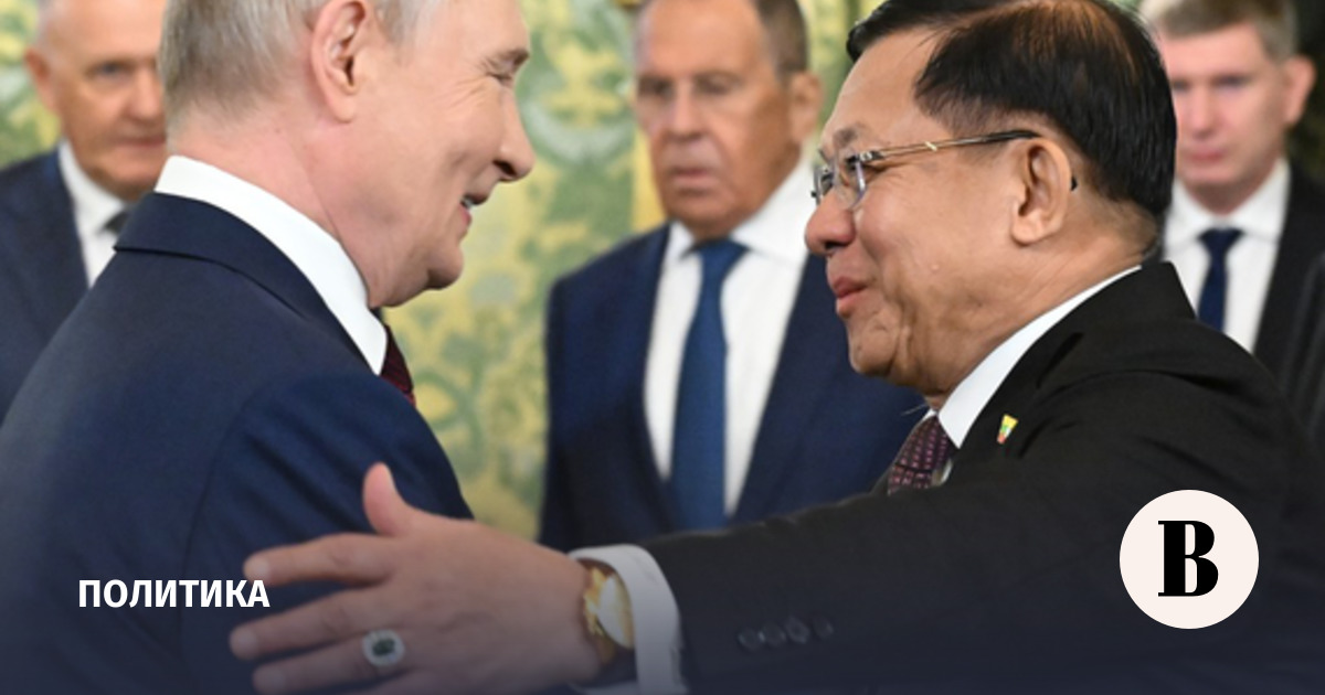 Путин: Россия готова присоединиться к добыче углеводородов в Мьянме