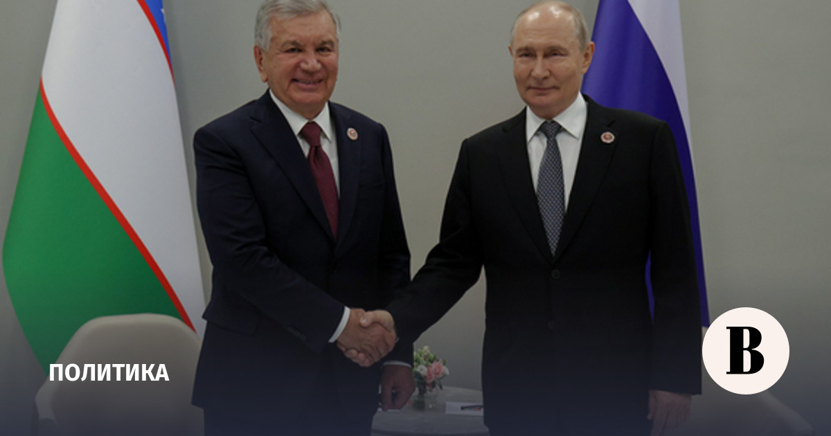 Путин встретился с Мирзиёевым в Бишкеке