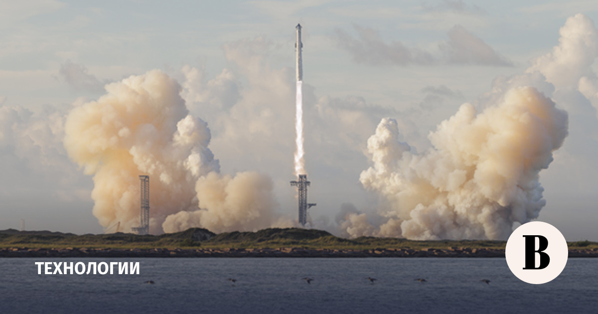 SpaceX запустила Starship в первый тестовый полет по орбите Земли