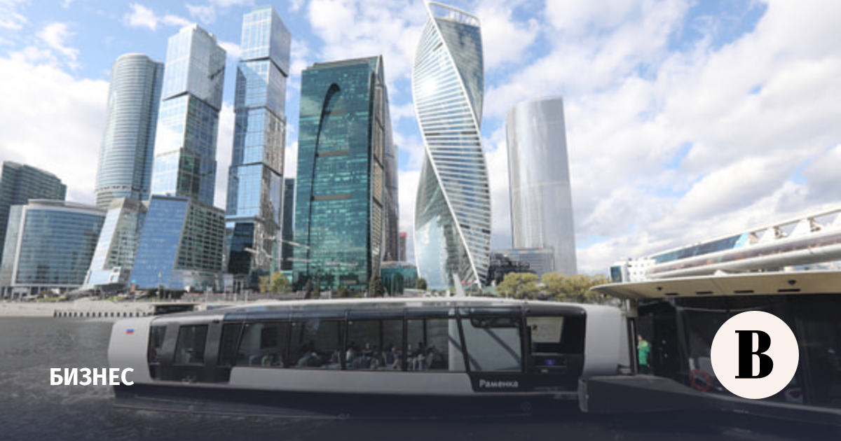 Речной флот Москвы станет полностью электрическим к 2035 году