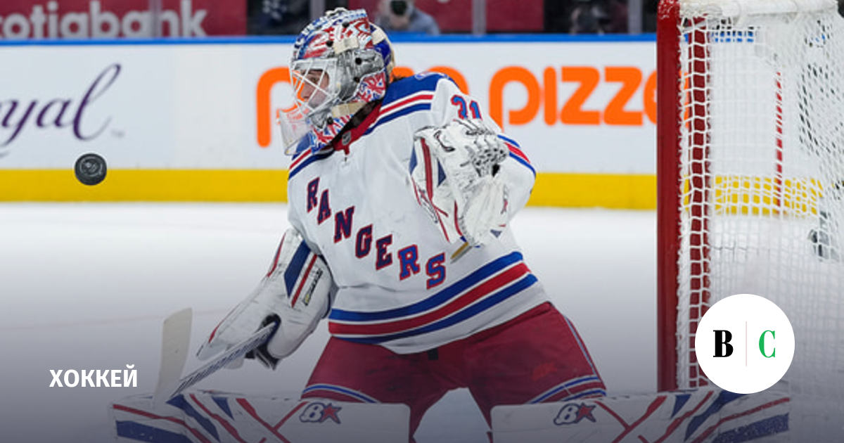 Igor Shesterkin earns NHL first Star of the week honors