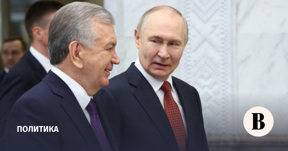 Мирзиеев поздравил Путина с днем рождения