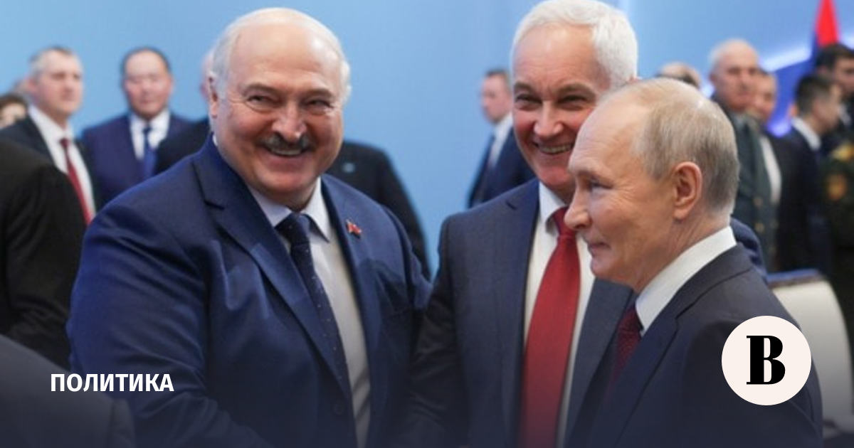 Лукашенко поблагодарил Белоусова за совместную группировку войск